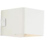 Brilliant Iseo Vægbelysning Plast  Hvid 4W 300lm - 830 Varm Hvid | IP44 - med USB