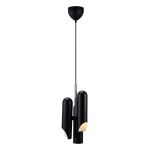 DFTP by Nordlux Rochelle Pendel Lampe Metal Sort | 207mm - Egnet til 3x GU10