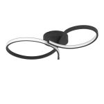 Eglo Loftlampe Serpins Stål Sort 21W 2500lm - 830 Varm Hvid