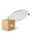 Fordelspakke 4x Ledvance LED downlight Comfort DN105 6W 420lm 120D - 830 varm hvid | 118mm 