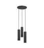 Nordlux Pendel Lampe Tilo Metal Sort | IP20 - Egnet til 3x GU10