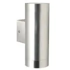 Nordlux Tin Vægbelysning Aluminium og Glas Up & Down | 76mm - IP54 - Egnet til 2x GU10
