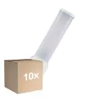 Fordelspakke 10x Osram Dulux-D LED 5W 600lm - 840 Kold Hvid | 2-Pinde - Erstatter 10W