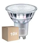 Fordelspakke 10x Philips MASTER Value LED Spot GU10 PAR16 3.7W 365lm 36D - 930 Varm Hvid | Bedste Farvegengivelse - Dæmpbar - Erstatter 50W